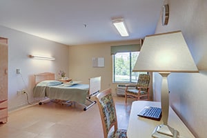 A private room at Sycamore Trails